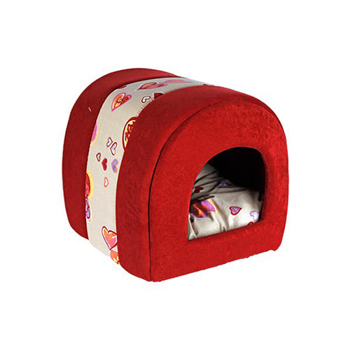 فوب تاو سرير للقطط لون احمر | متجر باندا.