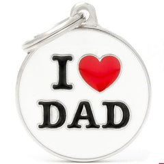 قلادة I Love Dad | متجر باندا.