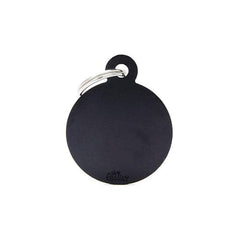 ماي فاميلي قلادة لون أسود مطفي شكل دائري حجم كبير | متجر باندا.