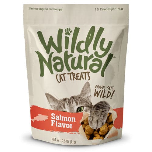 وايلد ناتشورال مكافات قطط بنكهة السالمون 70غ | متجر باندا.