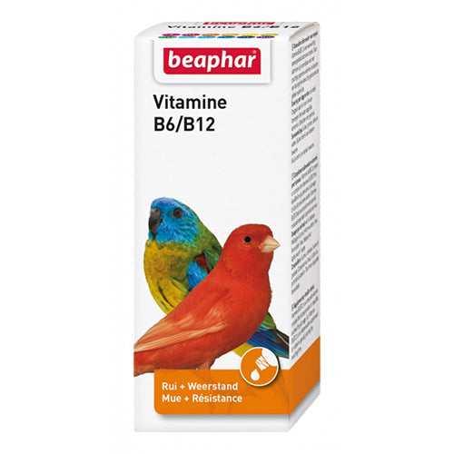 بيفار فيتامين ب 6 و ب 12 للطيور 50 مل | متجر باندا.