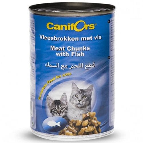 كانيفورس طعام رطب معلبات قطط سمك 410 جرام